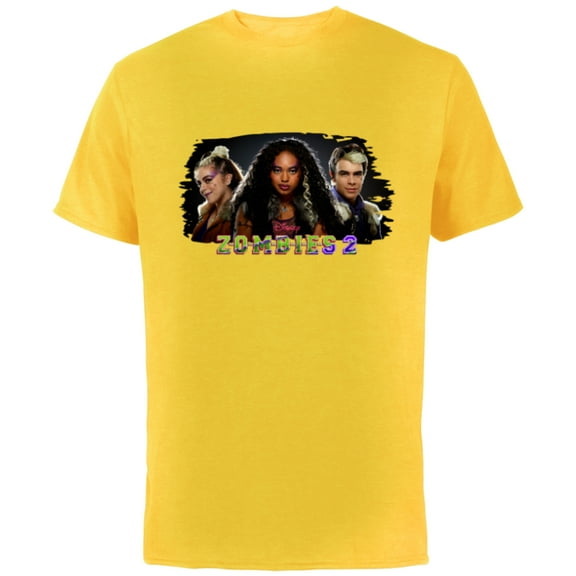 Disney Channel Zombies 2 Werewolves - Short Sleeve Cotton T-Shirt for Adults - Customized-Yellow