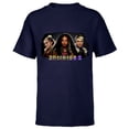thumbnail image 1 of Disney Channel Zombies 2 Werewolves - Short Sleeve T-Shirt for Kids - Customized-Navy, 1 of 5