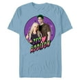 thumbnail image 1 of Disney Channel Zombies 2 Zed and Addison Love - Short Sleeve Blended T-Shirt for Adults- Customized-Ocean Blue, 1 of 5