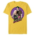 thumbnail image 1 of Disney Channel Zombies 2 Zed and Addison Love - Short Sleeve Blended T-Shirt for Adults- Customized-Yellow, 1 of 5