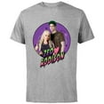 thumbnail image 1 of Disney Channel Zombies 2 Zed and Addison Love - Short Sleeve Cotton T-Shirt for Adults- Customized-Athletic Heather, 1 of 5
