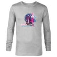 thumbnail image 1 of Disney Channel Zombies 3 Addison Alien Encounter - Long Sleeve T-Shirt for Men - Customized-Athletic Heather, 1 of 5