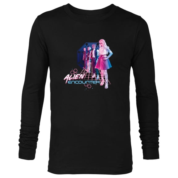 Disney Channel Zombies 3 Addison Alien Encounter - Long Sleeve T-Shirt for Men - Customized-Black