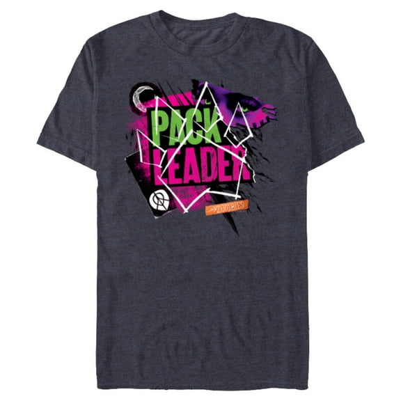 Disney Channel Zombies 3 Werewolf Pack Leader Z-O-M-B-I-E-S - Short Sleeve Blended T-Shirt for Adults - Customized-Navy Heather