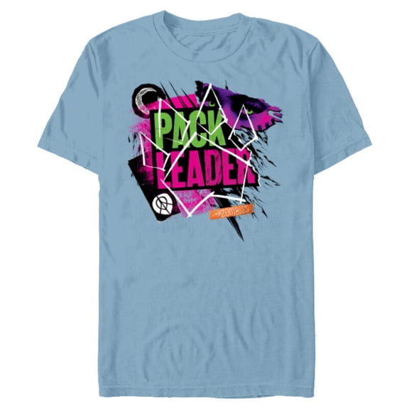 Disney Channel Zombies 3 Werewolf Pack Leader Z-O-M-B-I-E-S - Short Sleeve Blended T-Shirt for Adults - Customized-Ocean Blue