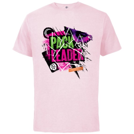 Disney Channel Zombies 3 Werewolf Pack Leader Z-O-M-B-I-E-S - Short Sleeve Cotton T-Shirt for Adults - Customized-Soft Pink