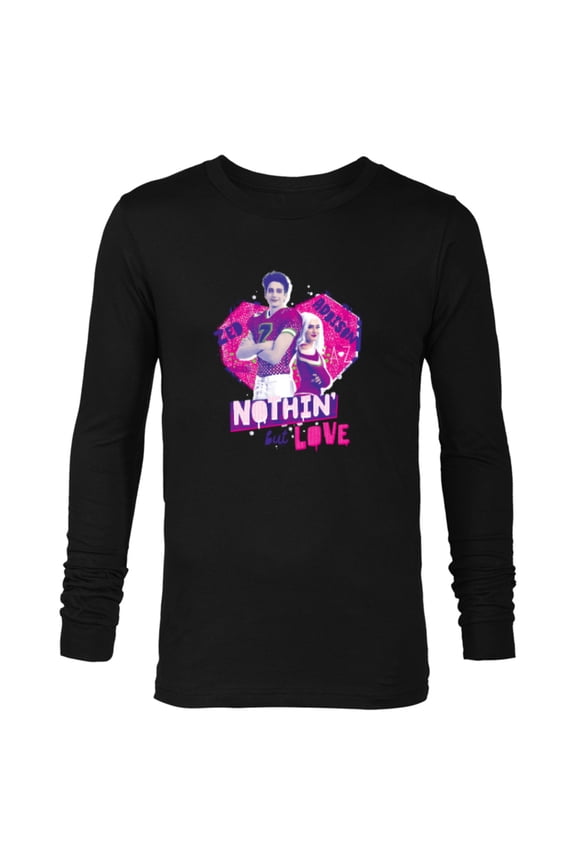 Channel Zombies 3 Zed Addison Nothin’ But Love - Long Sleeve T-Shirt for Men - Customized-Black