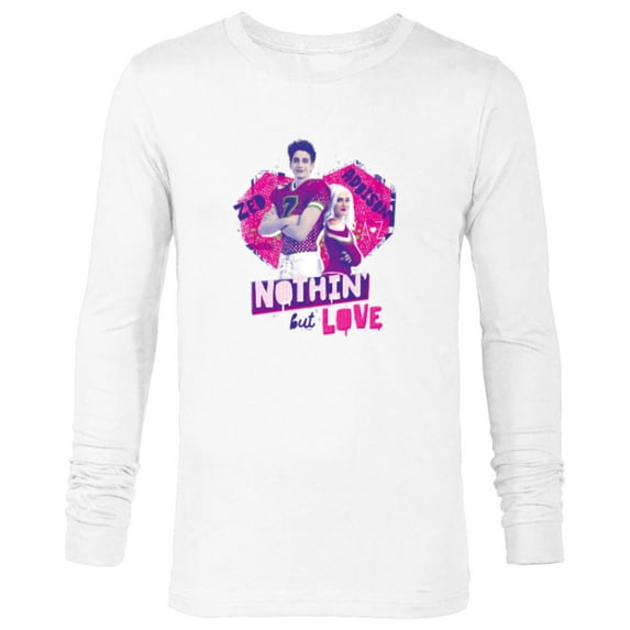 Disney Channel Zombies 3 Zed Addison Nothin’ But Love - Long Sleeve T-Shirt for Men - Customized-White