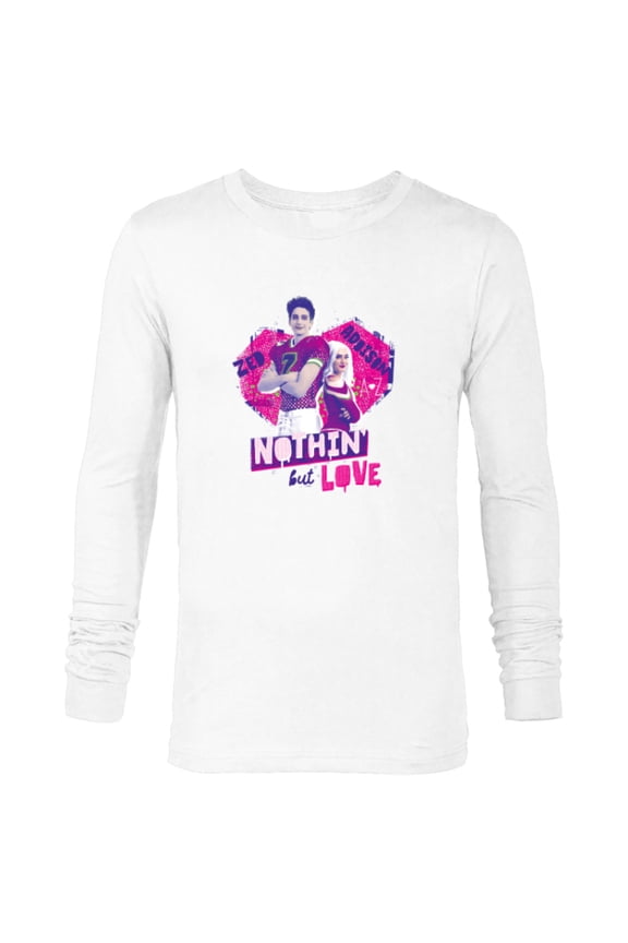Channel Zombies 3 Zed Addison Nothin’ But Love - Long Sleeve T-Shirt for Men - Customized-White