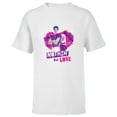 thumbnail image 1 of Disney Channel Zombies 3 Zed Addison Nothin’ But Love - Short Sleeve T-Shirt for Kids - Customized-White, 1 of 5
