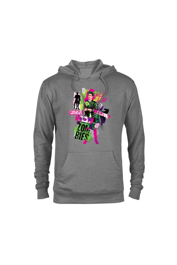 Channel Zombies 3 Zed Wild Style Z-O-M-B-I-E-S 3 - Pullover Hoodie for Adults - Customized-Athletic Heather