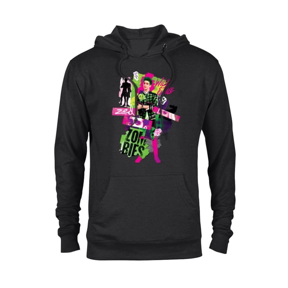 Disney Channel Zombies 3 Zed Wild Style Z-O-M-B-I-E-S 3 - Pullover Hoodie for Adults - Customized-Black