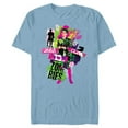 thumbnail image 1 of Disney Channel Zombies 3 Zed Wild Style Z-O-M-B-I-E-S 3 - Short Sleeve Blended T-Shirt for Adults - Customized-Ocean Blue, 1 of 5