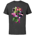 thumbnail image 1 of Disney Channel Zombies 3 Zed Wild Style Z-O-M-B-I-E-S 3 - Short Sleeve Cotton T-Shirt for Adults - Customized-Charcoal, 1 of 5