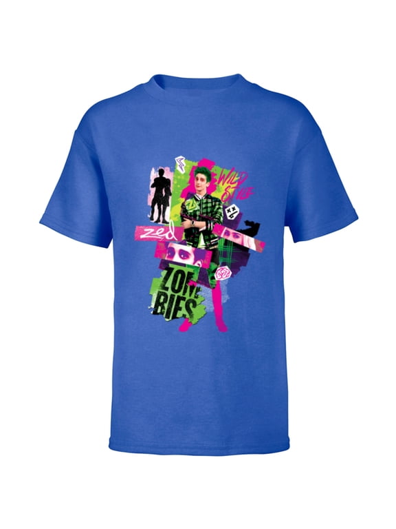 Channel Zombies 3 Zed Wild Style Z-O-M-B-I-E-S 3 - Short Sleeve T-Shirt for Kids - Customized-Royal