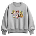 thumbnail image 1 of Disney - Character Heads Women's Oversized Fleece Crew Sweatshirt, 1 of 3