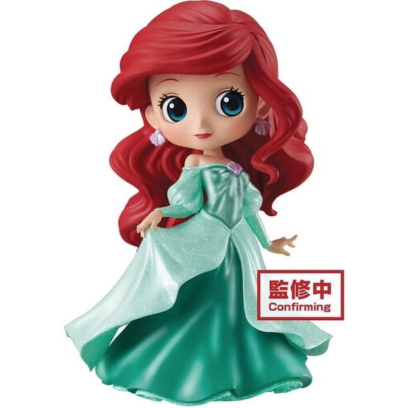Disney Characters Ariel Princess Dress Glitter Line 1 Posket Figure [Banpresto]