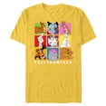 thumbnail image 1 of Disney Characters #BestMomEver Mother's Day - Short Sleeve Blended T-Shirt for Adults - Customized-Yellow, 1 of 5