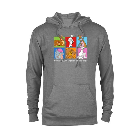 Disney Characters Colorful Mother's Day - Pullover Hoodie for Adults - Customized-Athletic Heather