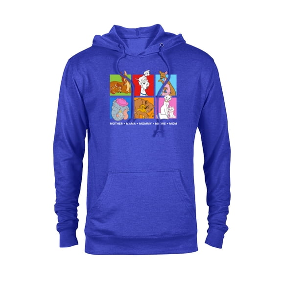 Disney Characters Colorful Mother's Day - Pullover Hoodie for Adults - Customized-Royal