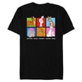 thumbnail image 1 of Disney Characters Colorful Mother's Day - Short Sleeve Blended T-Shirt for Adults - Customized-Black, 1 of 5