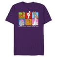 thumbnail image 1 of Disney Characters Colorful Mother's Day - Short Sleeve Blended T-Shirt for Adults - Customized-Purple, 1 of 5