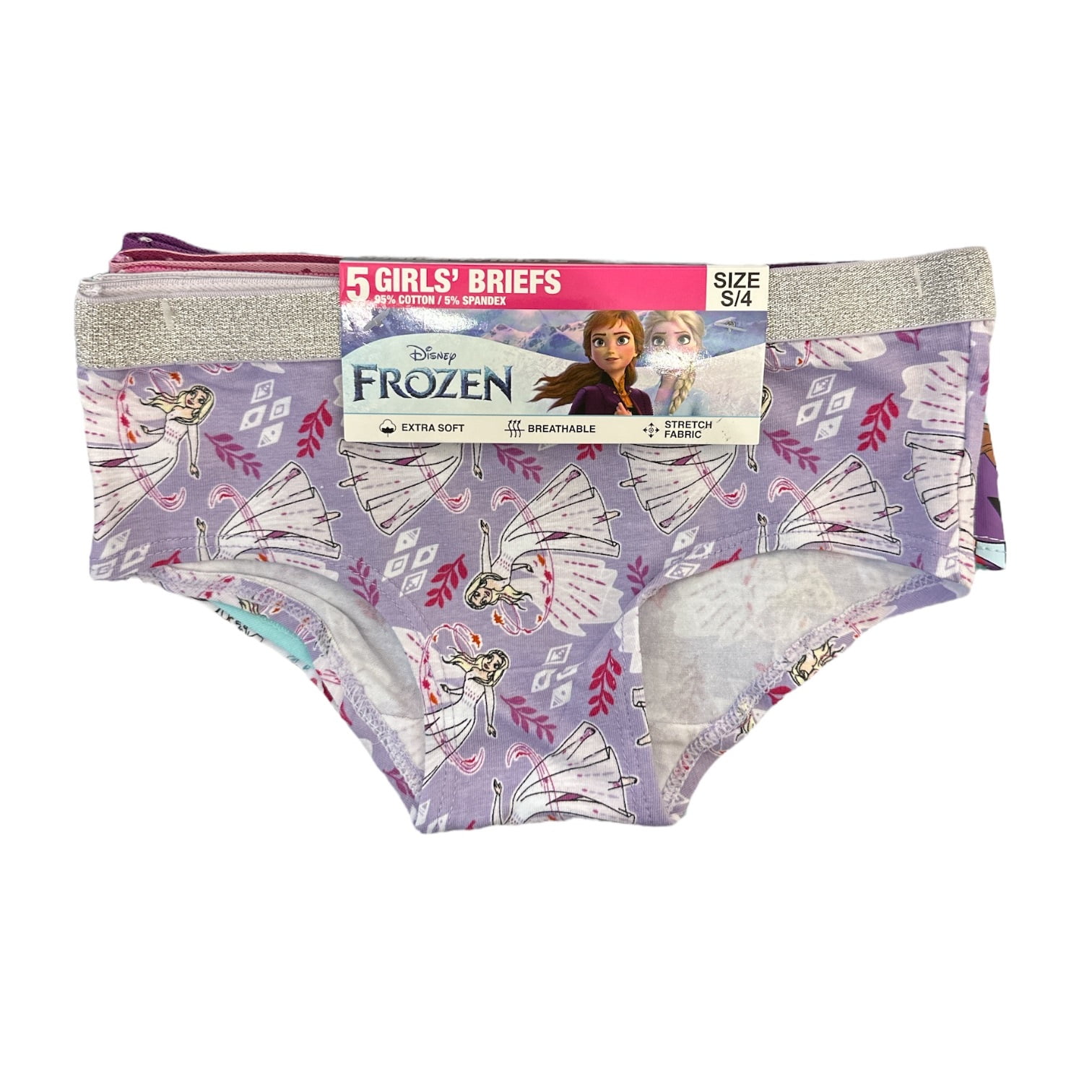 Buy Disney Frozen Briefs 5 Pack (1.5-10yrs) from the Laura Ashley