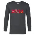 thumbnail image 1 of Disney Characters Mickey & More Cheers to the New Year 2024 - Long Sleeve T-Shirt for Men - Customized-Charcoal Heather, 1 of 5