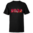 thumbnail image 1 of Disney Characters Mickey & More Cheers to the New Year 2024 - Short Sleeve T-Shirt for Kids - Customized-Black, 1 of 5