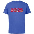 thumbnail image 1 of Disney Characters Mickey & Pals Cheers to the New Year 2025 - Short Sleeve Cotton T-Shirt for Adults - Customized-Royal Heather, 1 of 5