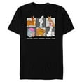 thumbnail image 1 of Disney Characters Neutral Mother's Day - Short Sleeve Blended T-Shirt for Adults - Customized-Black, 1 of 5