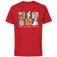 thumbnail image 1 of Disney Characters Neutral Mother's Day - Short Sleeve Cotton T-Shirt for Adults - Customized-Red, 1 of 5
