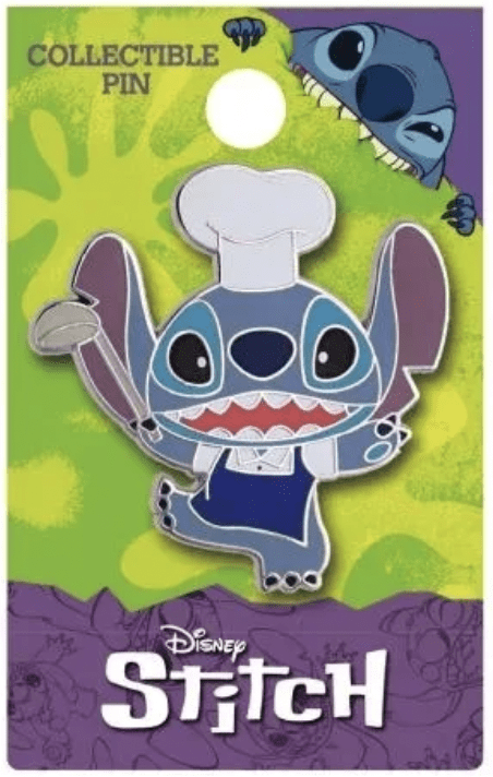 Disney Chef Stitch Enamel Pin - Walmart.com