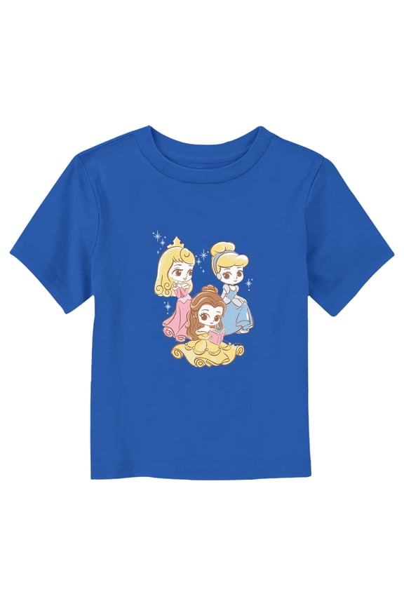 Disney Chibi Princesses Graphic T-Shirt