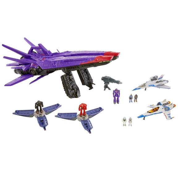 Disney Child Zurg Action Figure, Plastic Purple, 5" x 5" x 5"