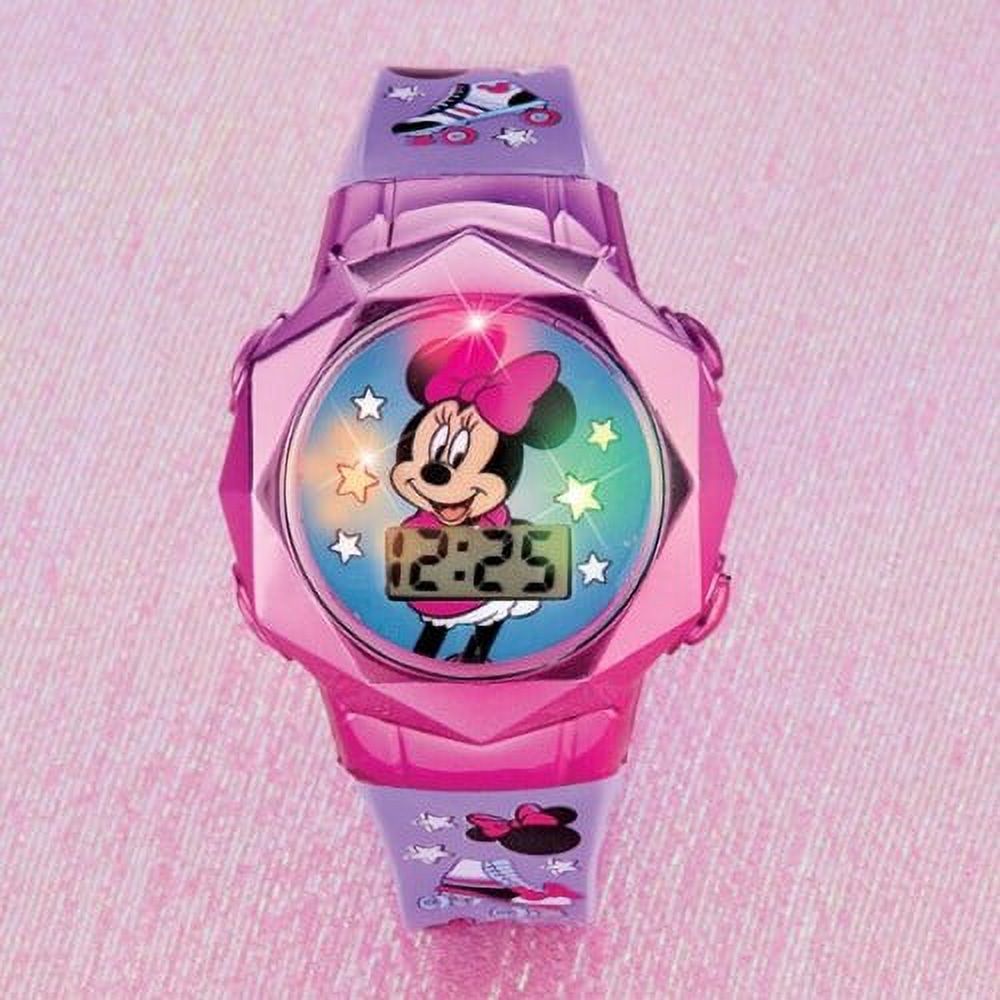 Disney Children's Minnie Mouse Lighted Digital Watch