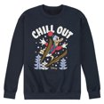 thumbnail image 1 of Disney - Chill Out Donald Duck - Men's Crew Fleece Sweatshirt Sweatshirt, 1 of 5