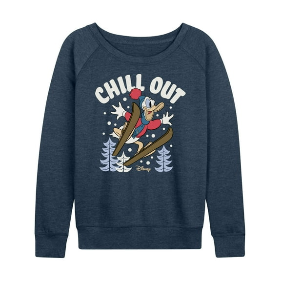 Disney - Chill Out - Women's Lightweight French Terry Long Sleeve Shirt