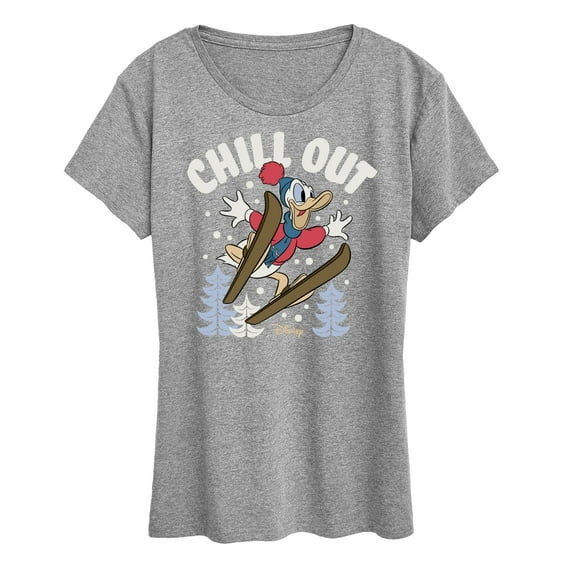 Disney - Chill Out - Women's Short Sleeve Graphic T-Shirt