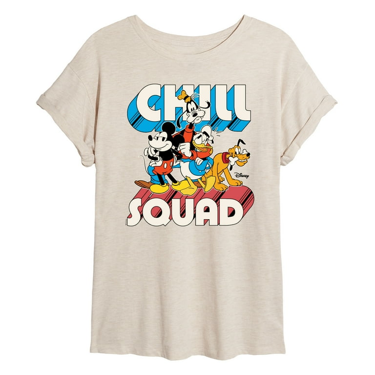Disney - Chill Squad - Juniors Ideal T-Shirt - Walmart.com