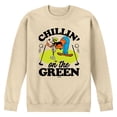 thumbnail image 1 of Disney - Chillin' On The Green - Men's Crew Fleece Sweatshirt, 1 of 3