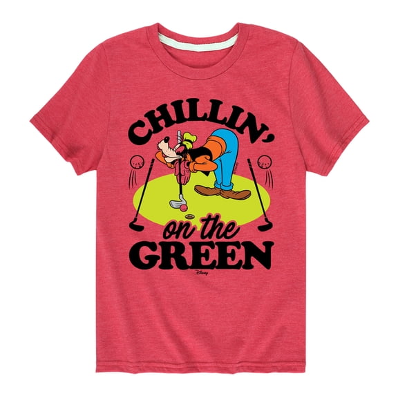 Disney - Chillin On The Green - Toddler & Youth Short Sleeve Graphic T-Shirt
