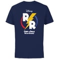 thumbnail image 1 of Disney Chip ‘N Dale Rescue Rangers Logo - Short Sleeve Cotton T-Shirt for Adults - Customized-Navy, 1 of 5