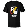 thumbnail image 1 of Disney Chip ‘N Dale Rescue Rangers Logo - Short Sleeve T-Shirt for Kids - Customized-Black, 1 of 5