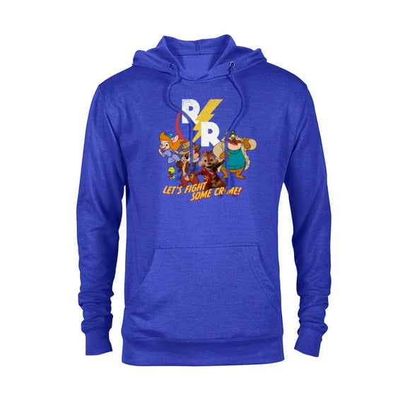 Disney Chip ‘N Dale Rescue Rangers - Pullover Hoodie for Adults - Customized-Navy