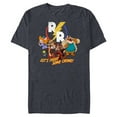 thumbnail image 1 of Disney Chip ‘N Dale Rescue Rangers - Short Sleeve Blended T-Shirt for Adults - Customized-Navy Heather, 1 of 5