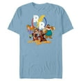 thumbnail image 1 of Disney Chip ‘N Dale Rescue Rangers - Short Sleeve Blended T-Shirt for Adults - Customized-Ocean Blue, 1 of 5