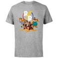 thumbnail image 1 of Disney Chip ‘N Dale Rescue Rangers - Short Sleeve Cotton T-Shirt for Adults - Customized-Athletic Heather, 1 of 5