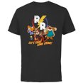 thumbnail image 1 of Disney Chip ‘N Dale Rescue Rangers - Short Sleeve Cotton T-Shirt for Adults - Customized-Black, 1 of 5