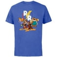 thumbnail image 1 of Disney Chip ‘N Dale Rescue Rangers - Short Sleeve Cotton T-Shirt for Adults - Customized-Royal Heather, 1 of 5